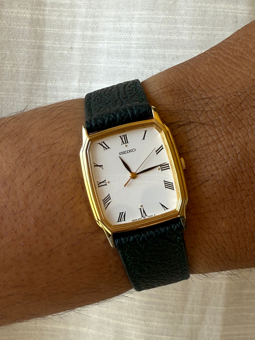 1989 Seiko Roman Numeral Chariot Watch