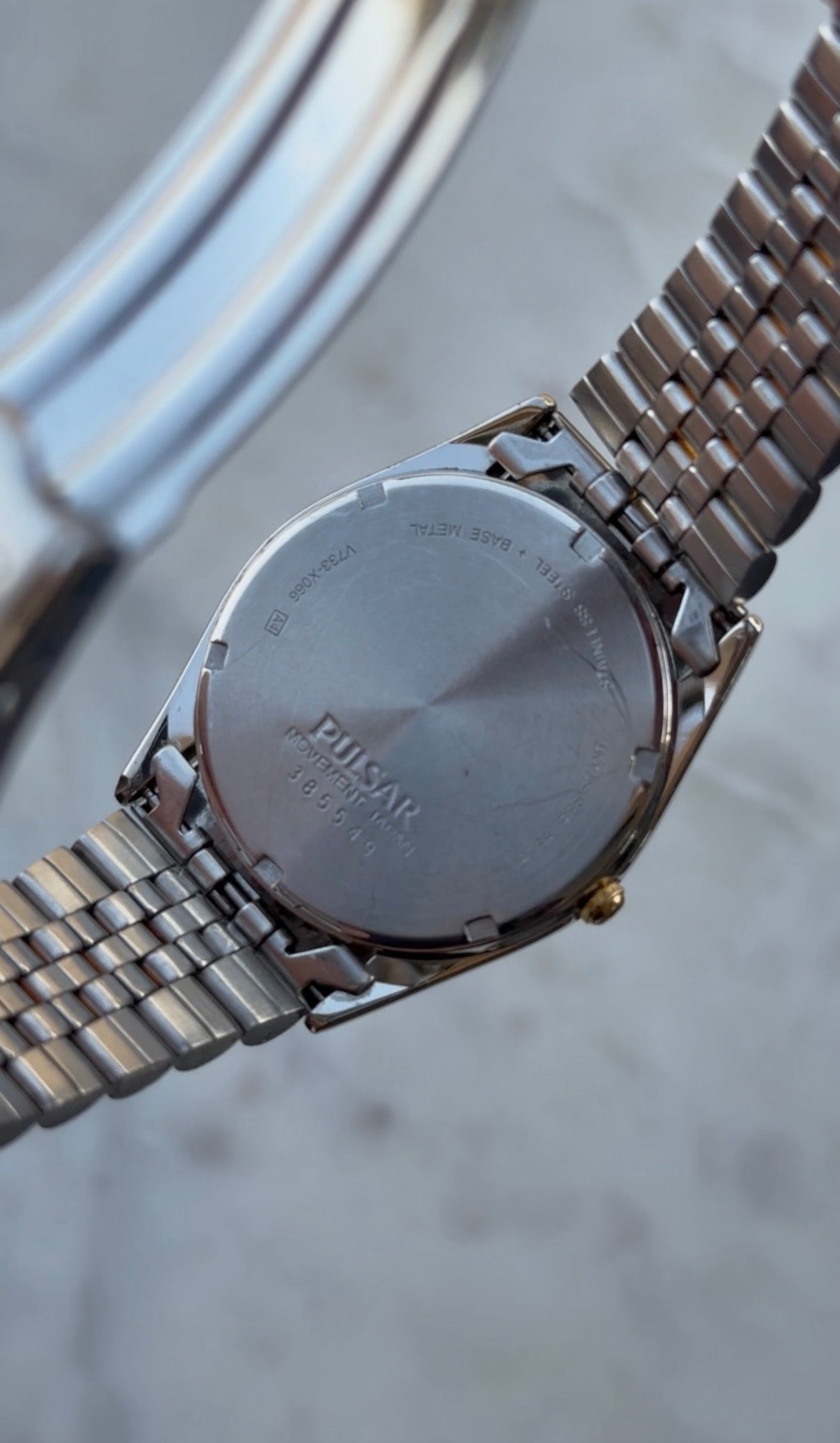 1993 SEIKO Pulsar Quartz “President” Two Tone Day Date Watch