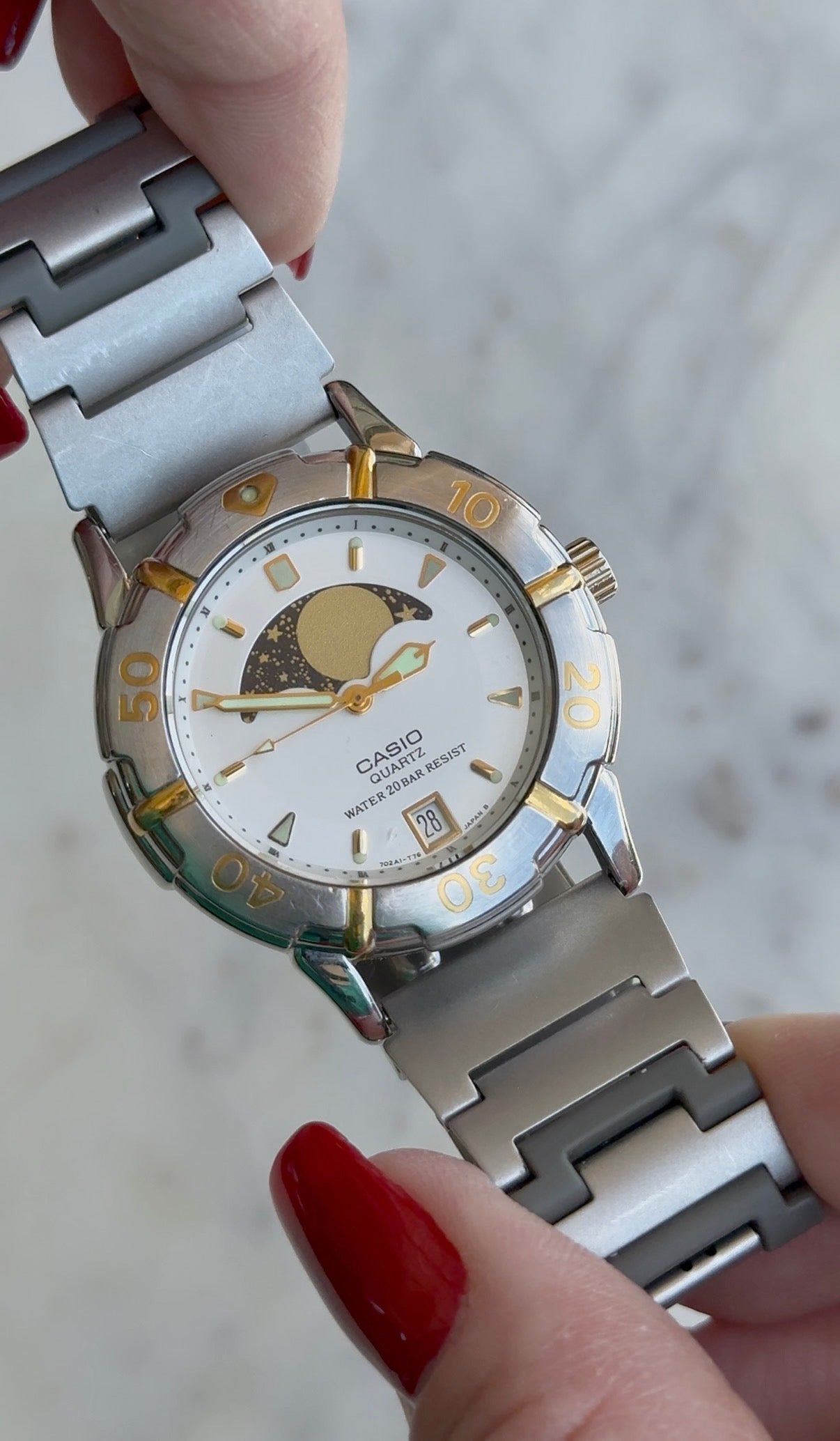 1980’s Casio Moon Phase Diver Watch