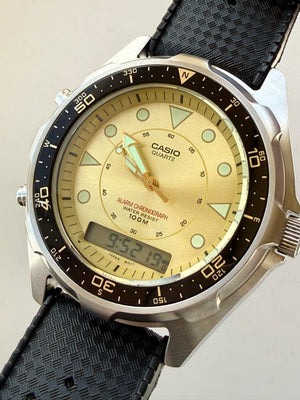 1990s Casio Quartz Alarm Chronograph “Arnie” Diver Watch