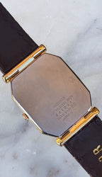 1984 Seiko Quartz Gold Plated Octagon Tank Watch