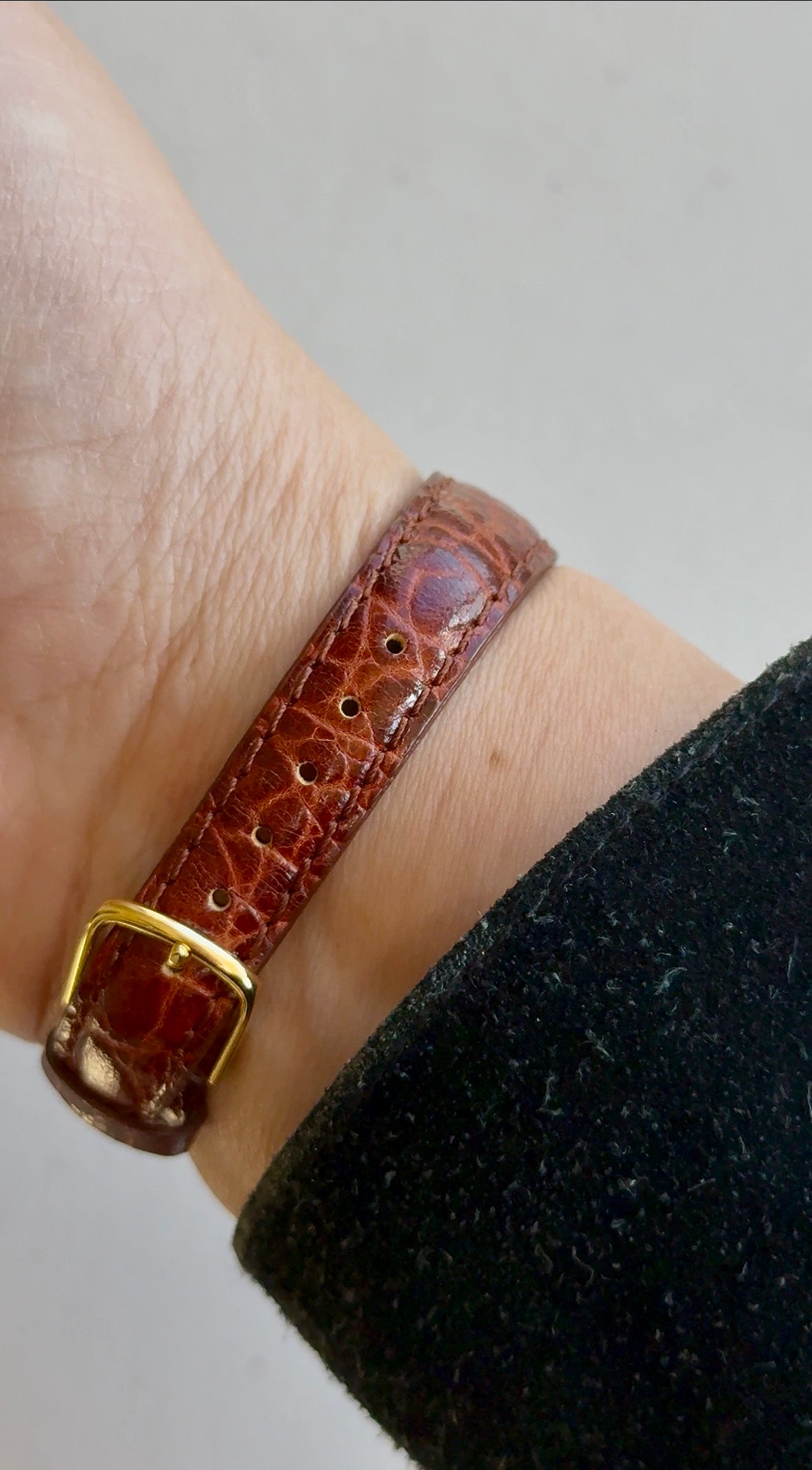 1984 Seiko Quartz Gold Tone Tank