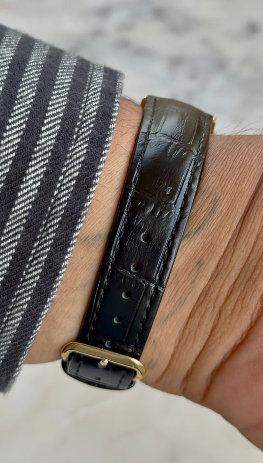 1987 Pulsar Quartz By SEIKO “In Appreciation” Chariot Tank Watch