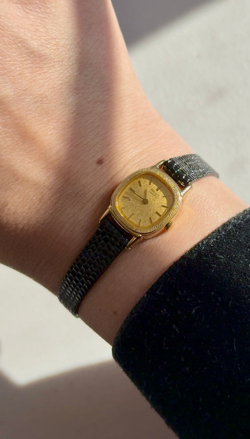 1987 Seiko Quartz Tonneau Watch