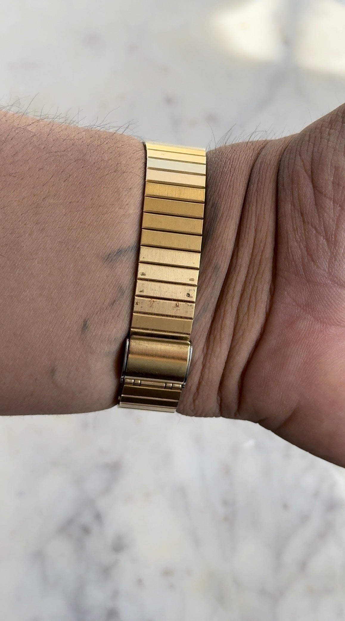 1984 Seiko Quartz Gold Tone Tank