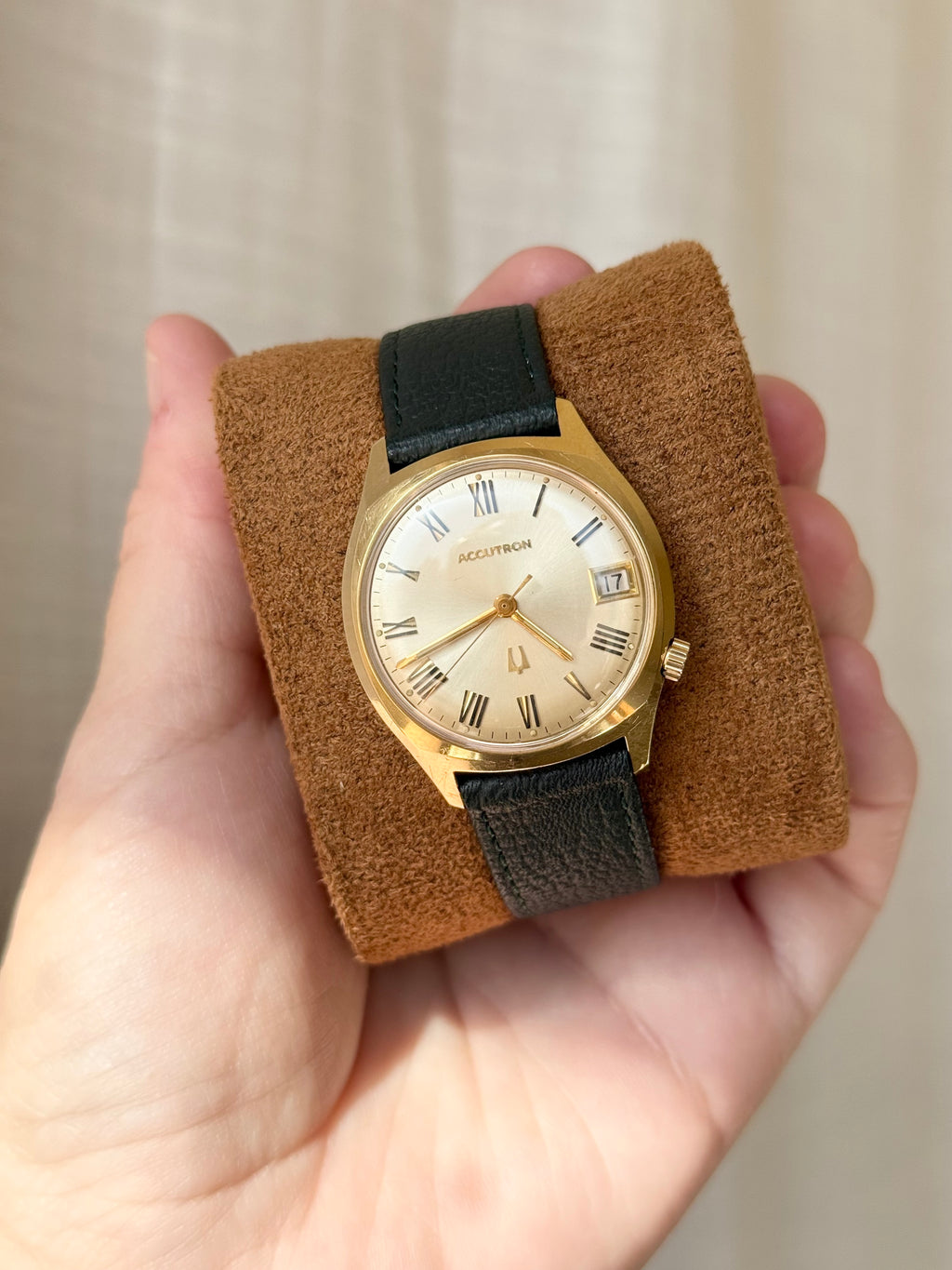 1969 Bulova Accutron Gold Filled Date Just Watch