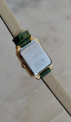 1994 Seiko Gold Tone Tank Watch