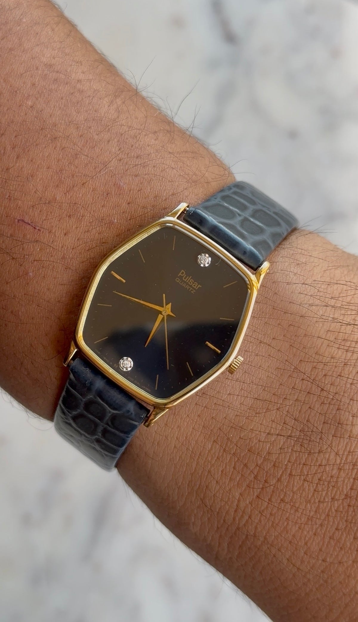 1992 Pulsar Quartz by Seiko Hexagon Watch