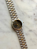 1988 Seiko Lucent Quartz Two Tone Watch
