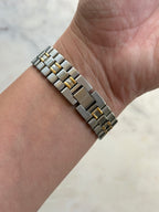 1988 Seiko Lucent Quartz Two Tone Watch