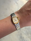 1986 Seiko Two Tone Tank Watch