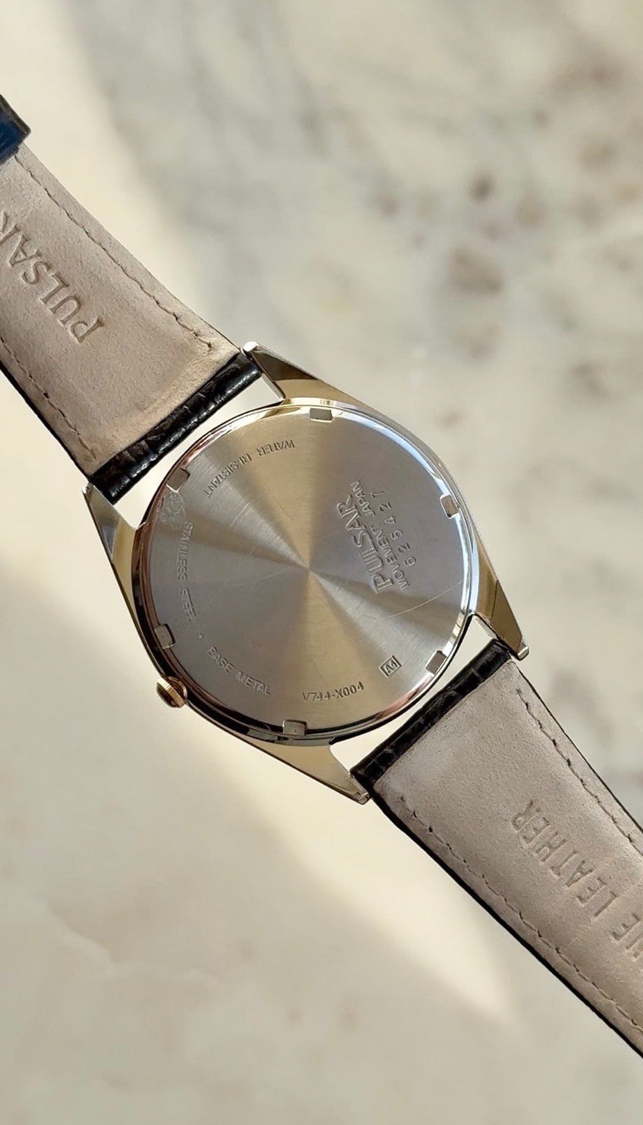 1996 Pulsar Quartz By Seiko “President” Day Date Watch