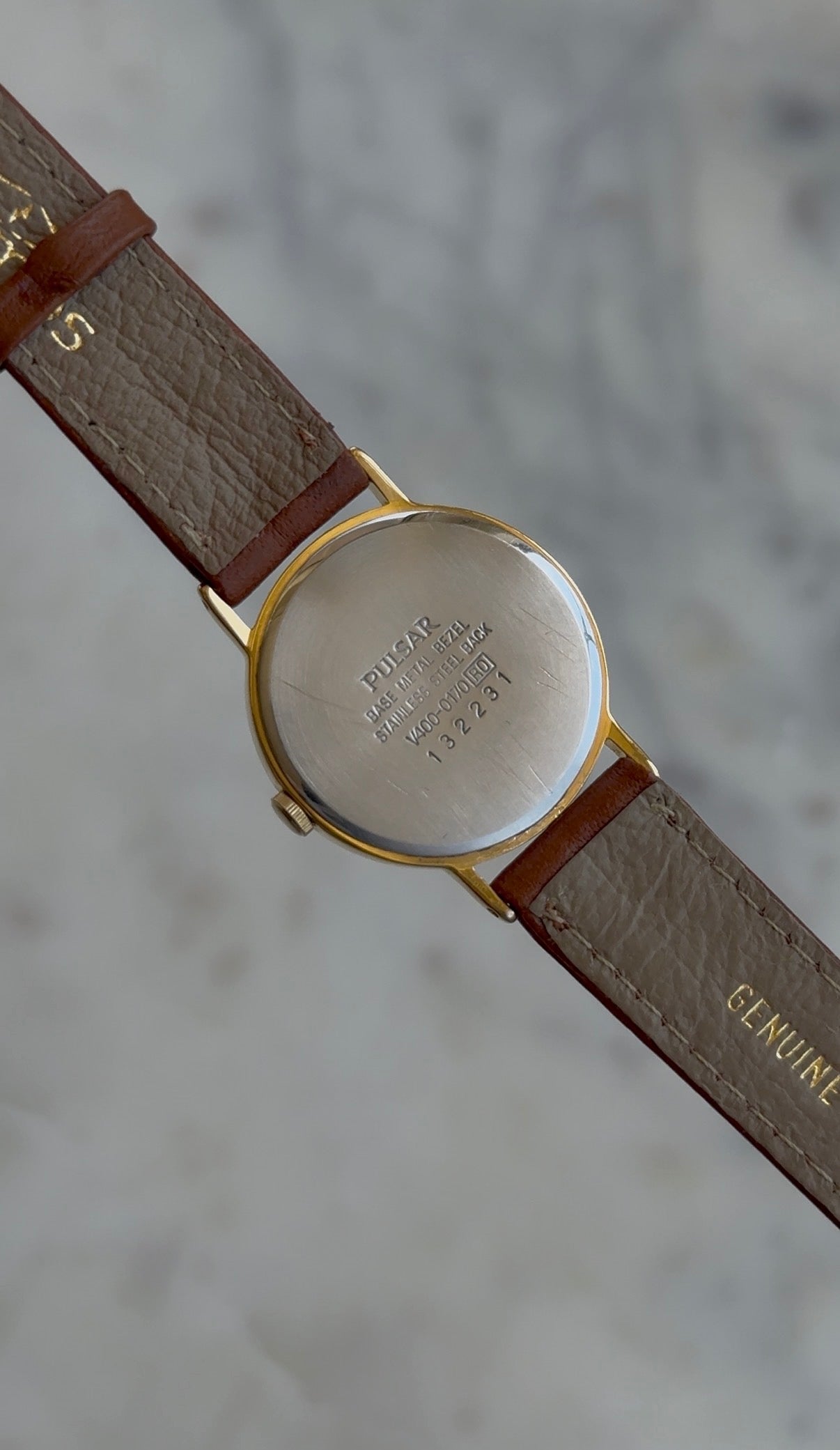 1991 Pulsar Quartz by SEIKO Roman Watch