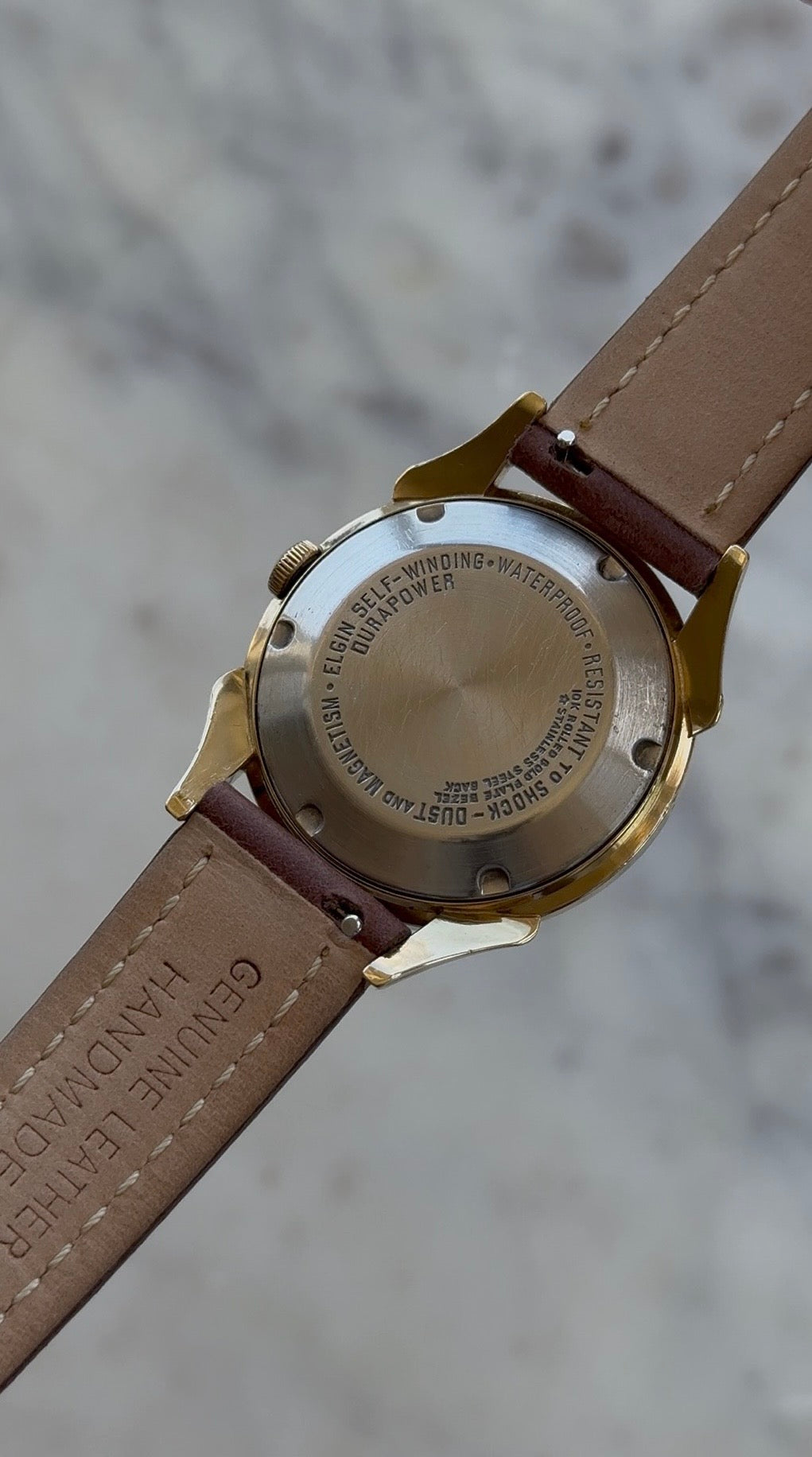 1950’s Elgin Self-Winding Shockmaster Gold Plated Watch
