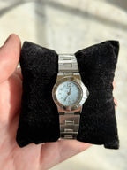 2000 Seiko Lukia Quartz Silver Tone Watch