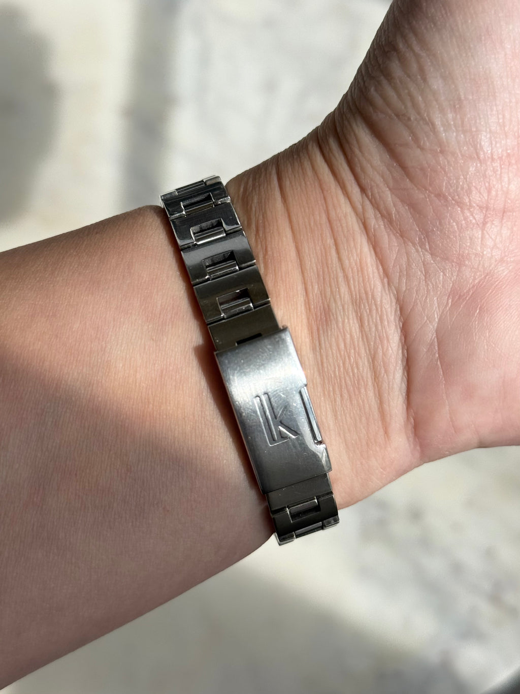 2000 Seiko Lukia Quartz Silver Tone Watch