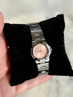 2000 Seiko Lukia Quartz Silver Tone Watch