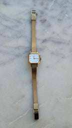 Seiko Octagon Gold Tone Mechanical Watch