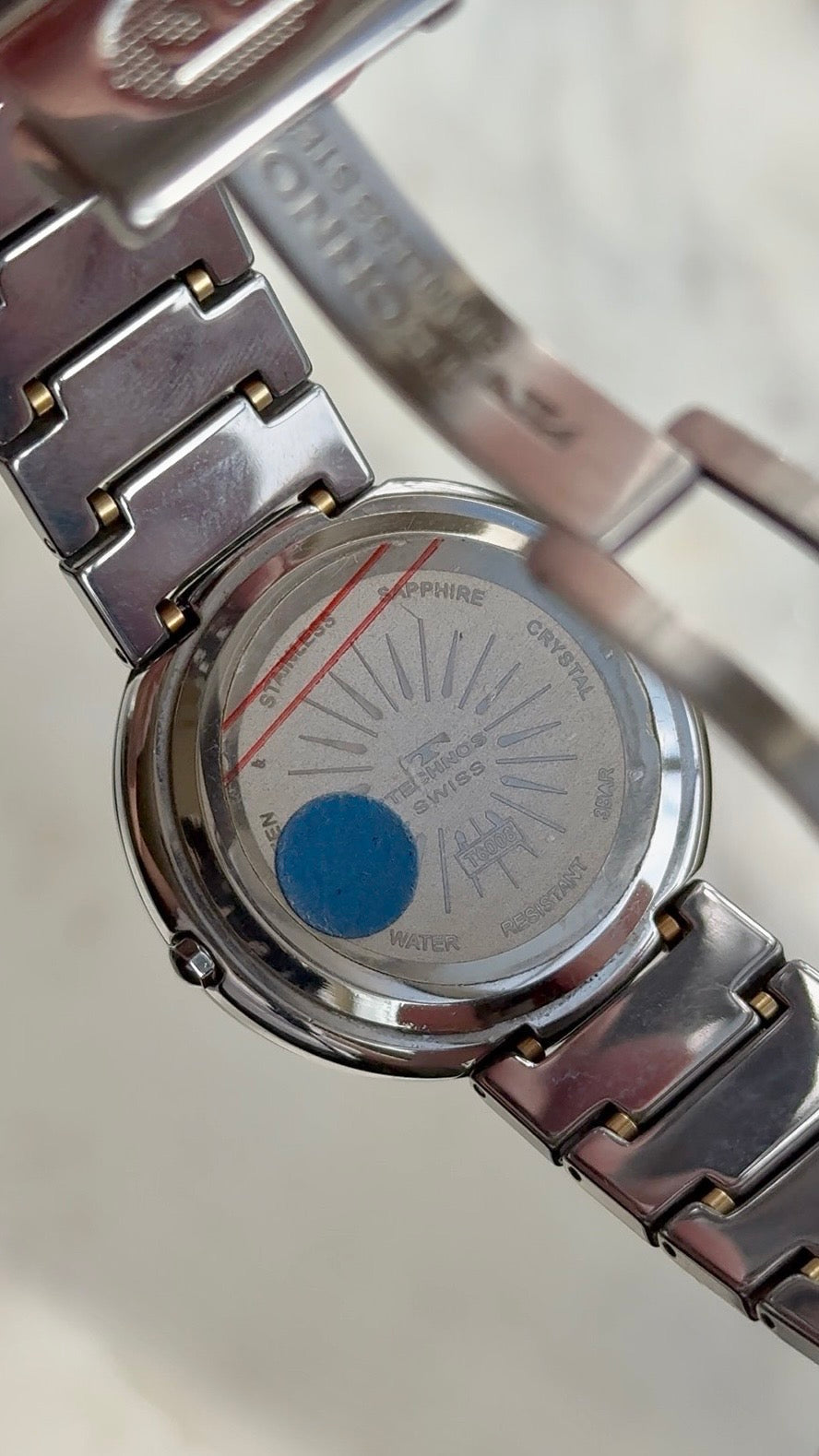 2000’s Technos Sapphire Tungsten Quartz Watch