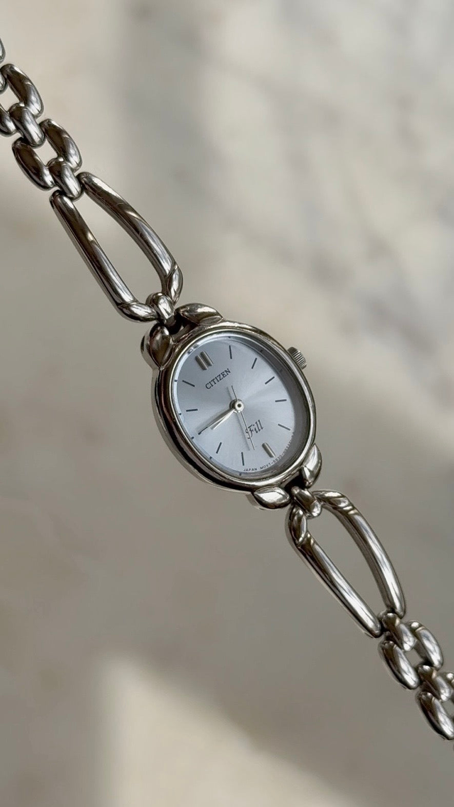 1993 Citizen Quartz Oval Bracelet Watch