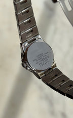 2000 Seiko Lukia Quartz Silver Tone Watch