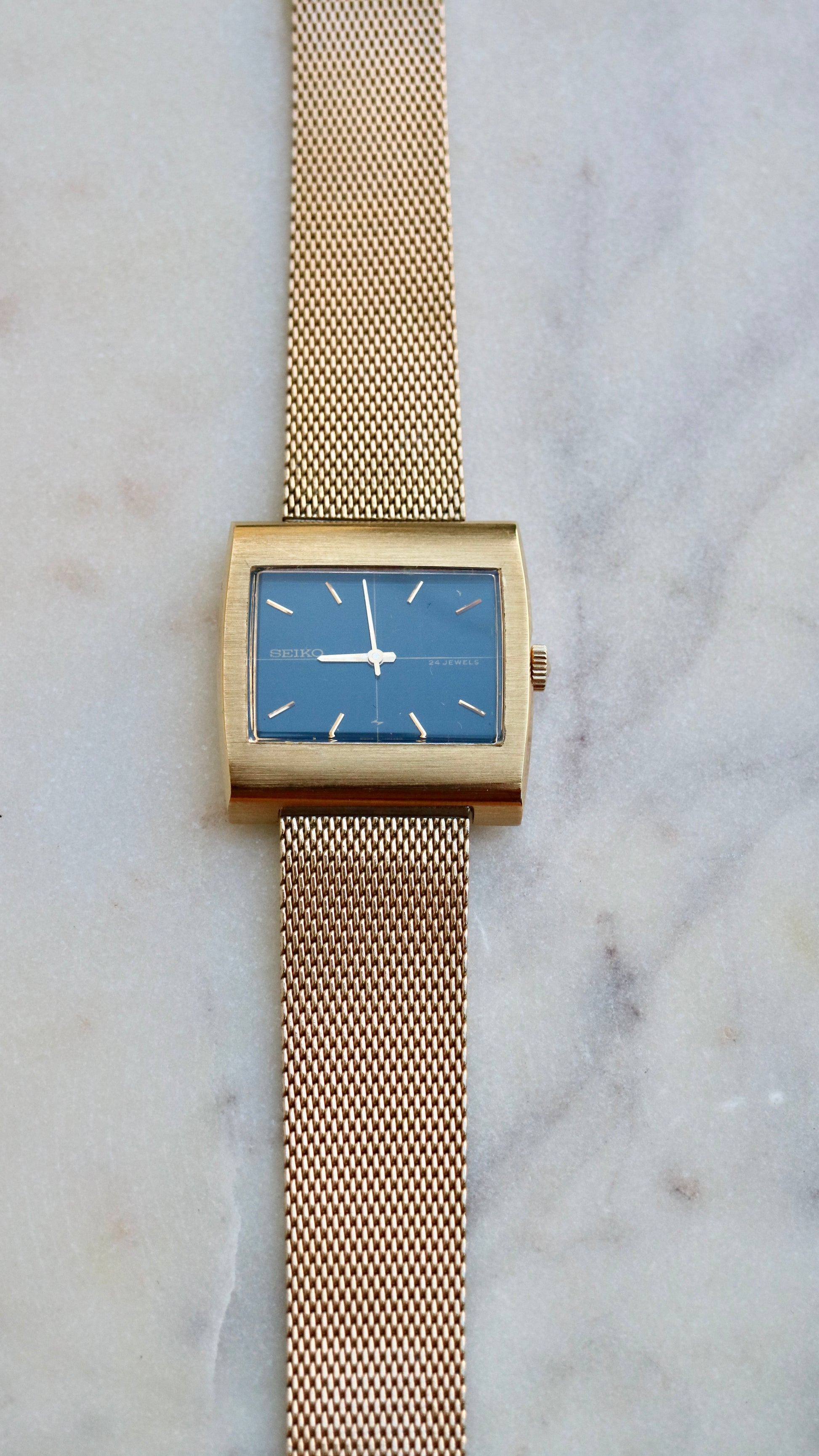 Seiko *Rare* 1970s Stainless Steel Manual Wind Watch