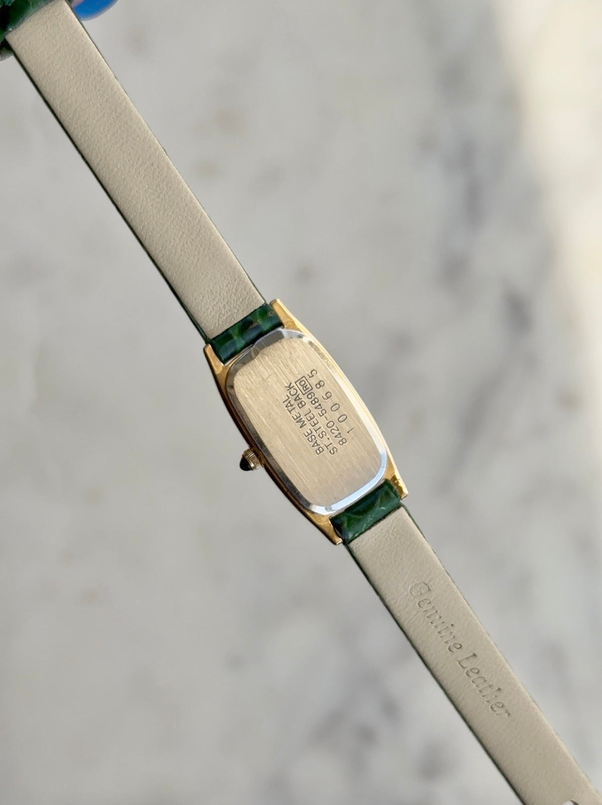 1981 Seiko Lassale Quartz Tonneau Tank Watch