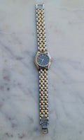 Vintage Seiko Quartz Watch Dual Tone Steel Band