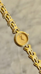 1992 Seiko Quartz Gold Tone Bracelet Watch