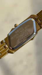 1996 Seiko Asymmetrical MOP Bracelet Watch