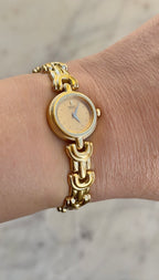 1992 Seiko Quartz Gold Tone Bracelet Watch