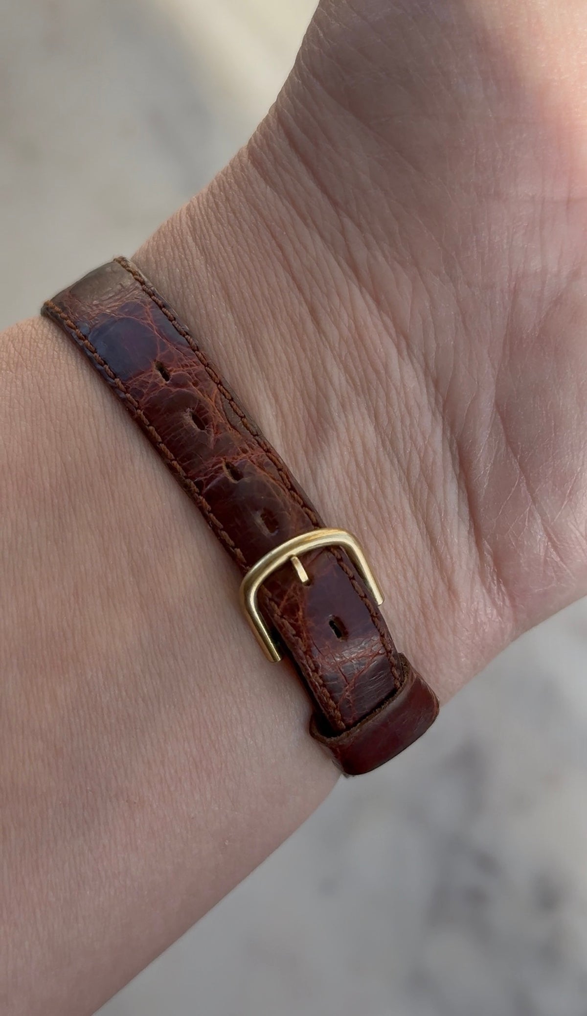 1980’s JAZ Paris France Quartz Tank Watch
