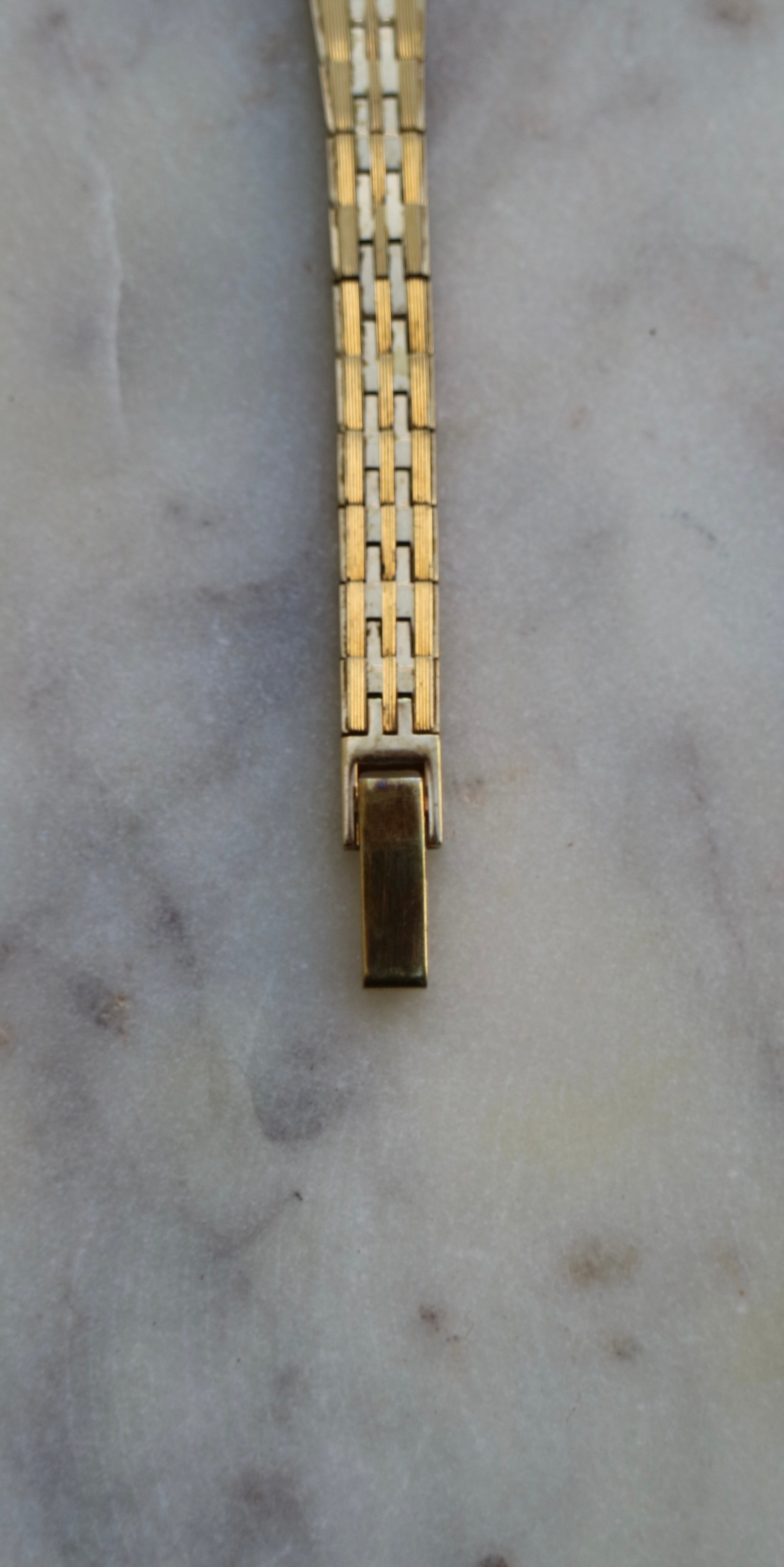 Bulova Vintage French Band Gold Tone Quartz Analog Women’s Watch