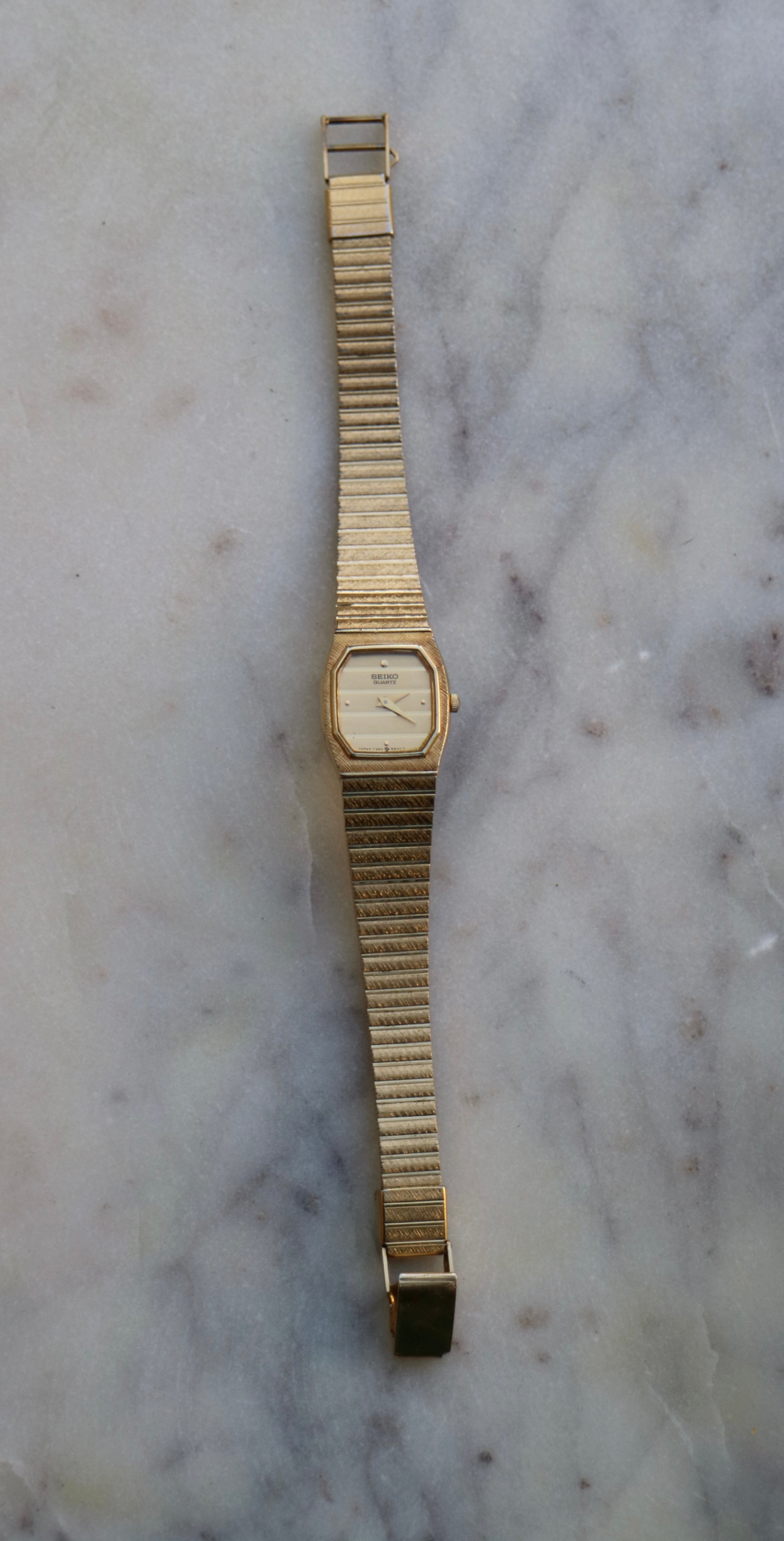 Seiko Vintage Women's Gold Plated Steel Quartz Watch