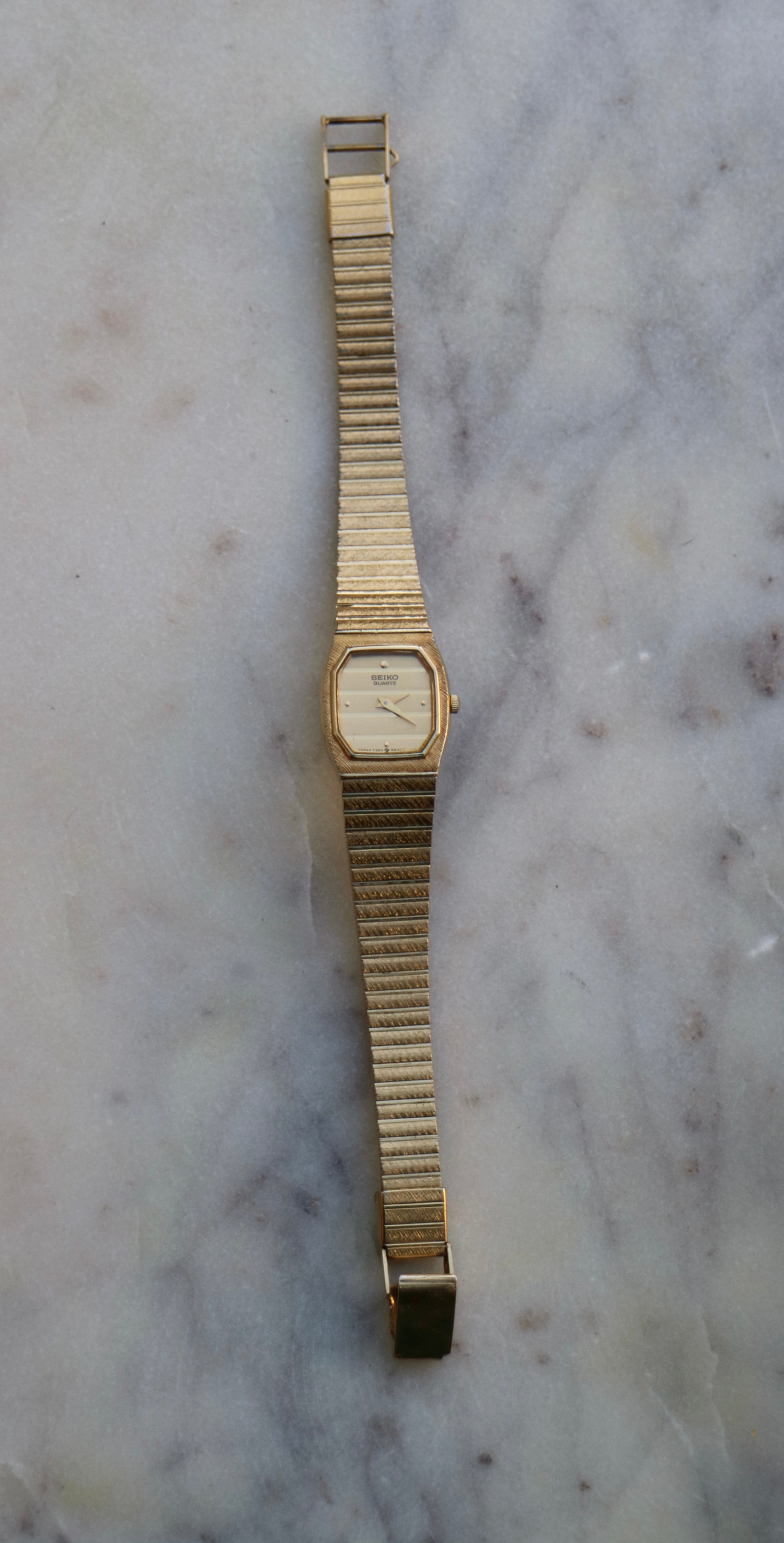 Seiko Vintage Women's Gold Plated Steel Quartz Watch