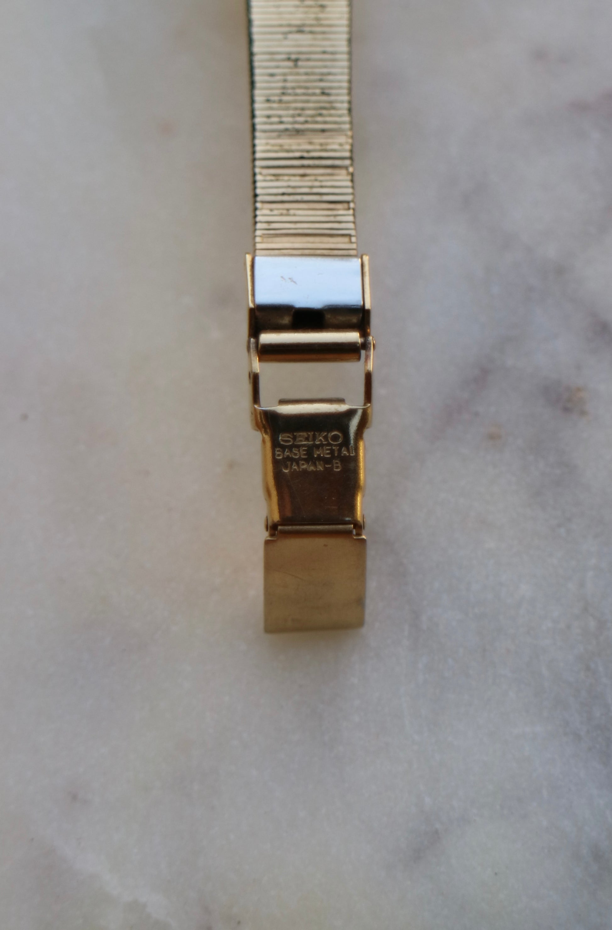 Seiko Vintage Women's Gold Plated Steel Quartz Watch