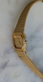 Seiko Vintage Women's Gold Plated Steel Quartz Watch