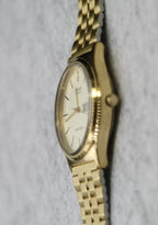 Casio Vintage Quartz MQ-514 “Kanji” Day Date Gold Tone Watch