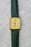 Seiko Quartz Vintage Gold Tone Date Just Watch