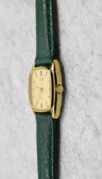 Seiko Quartz Vintage Gold Tone Date Just Watch