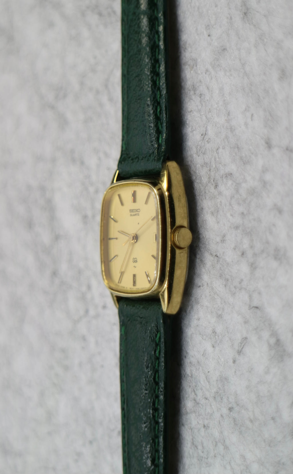 Seiko Quartz Vintage Gold Tone Date Just Watch