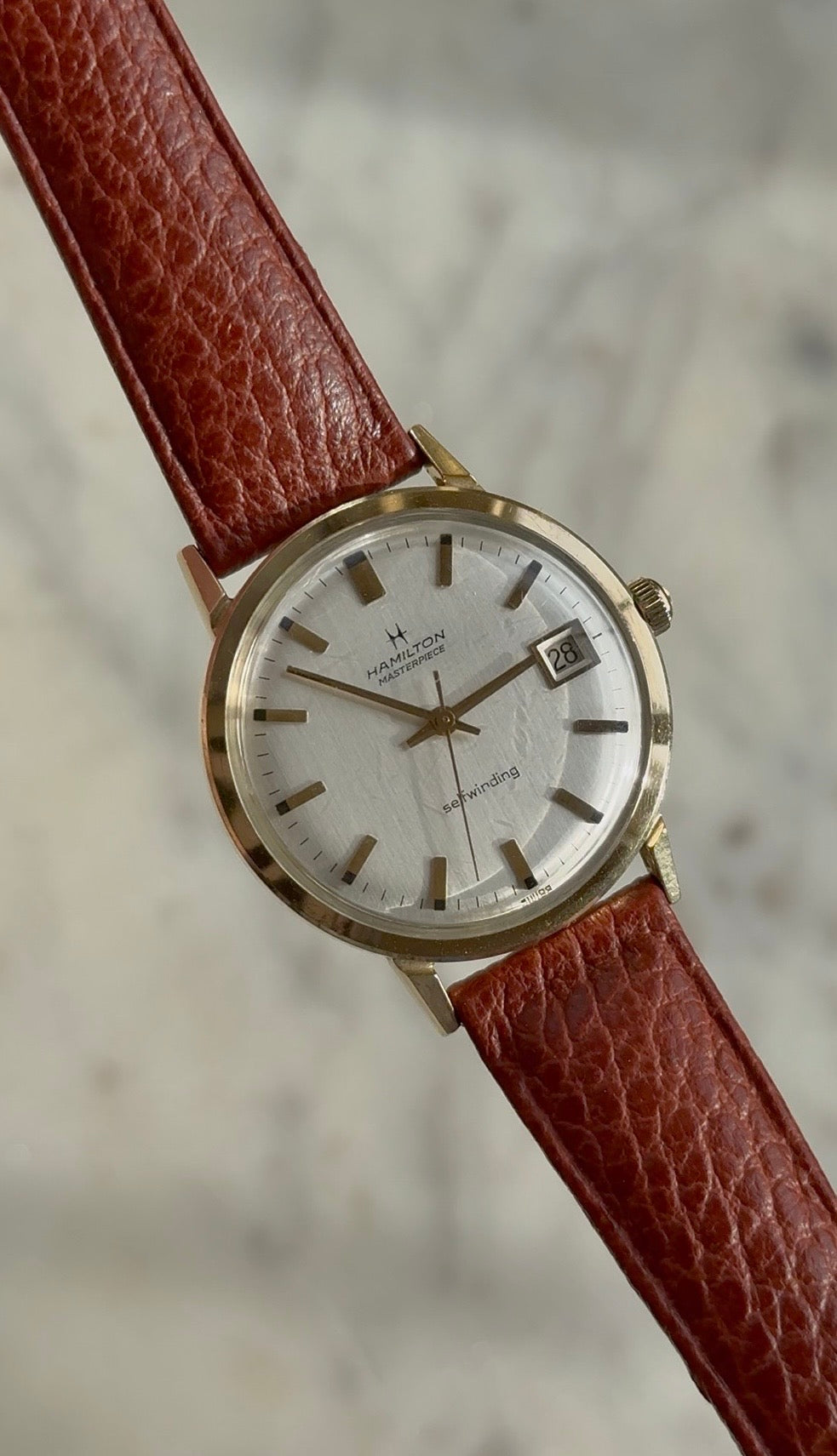 1960’s Hamilton Masterpiece Self-winding Gold Filled Date Watch