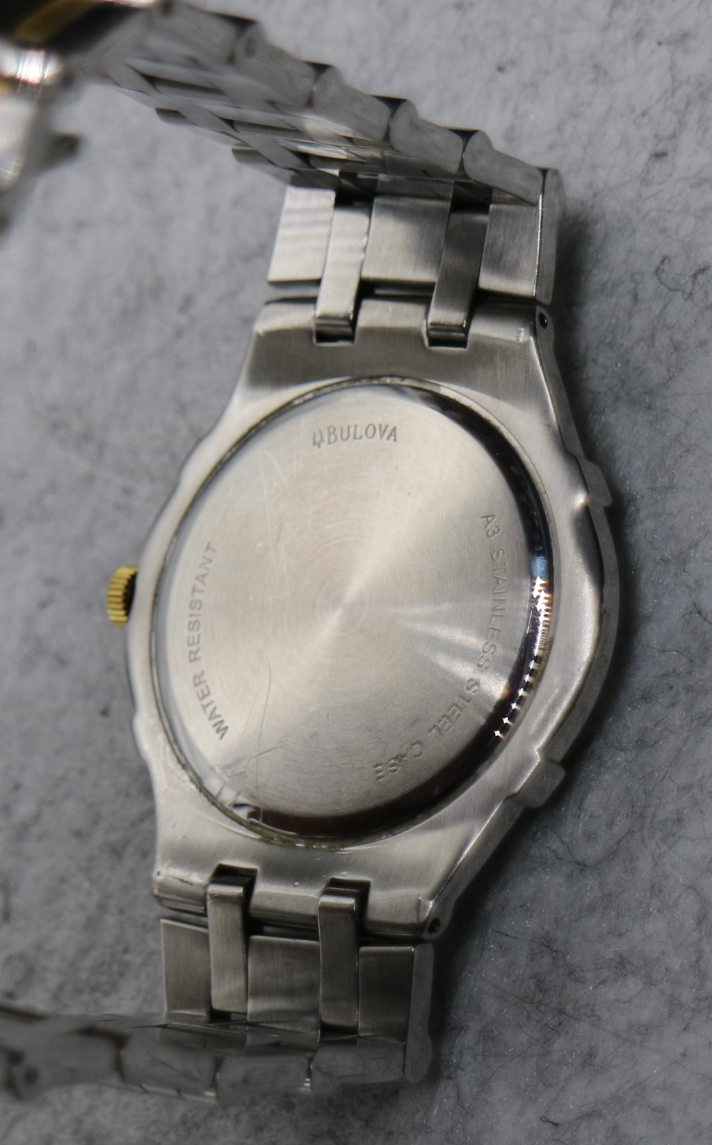 Y2K Bulova Two Tone Swiss Movement Watch