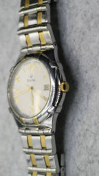 Y2K Bulova Two Tone Swiss Movement Watch