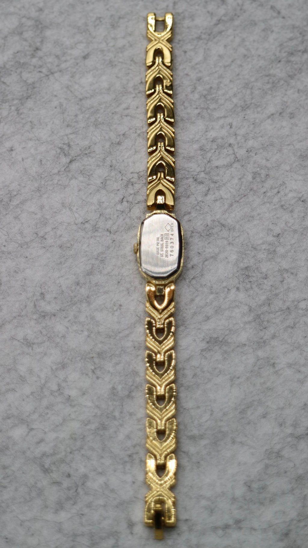 Seiko Quartz Vintage Gold Tone Bracelet Watch Near Mint