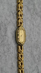 Seiko Quartz Vintage Gold Tone Bracelet Watch Near Mint