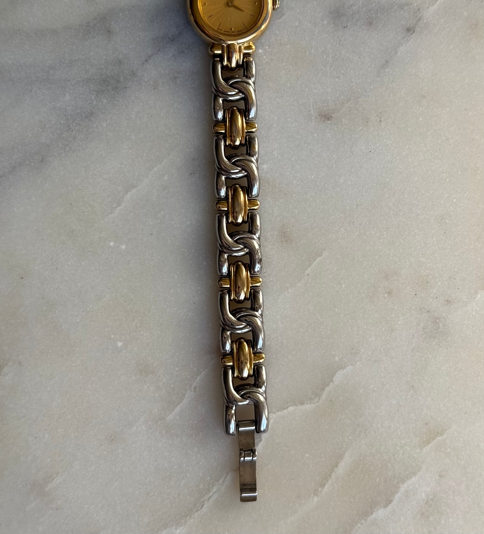 Seiko Quartz Vintage Two Tone Bracelet Watch (Good Condition)