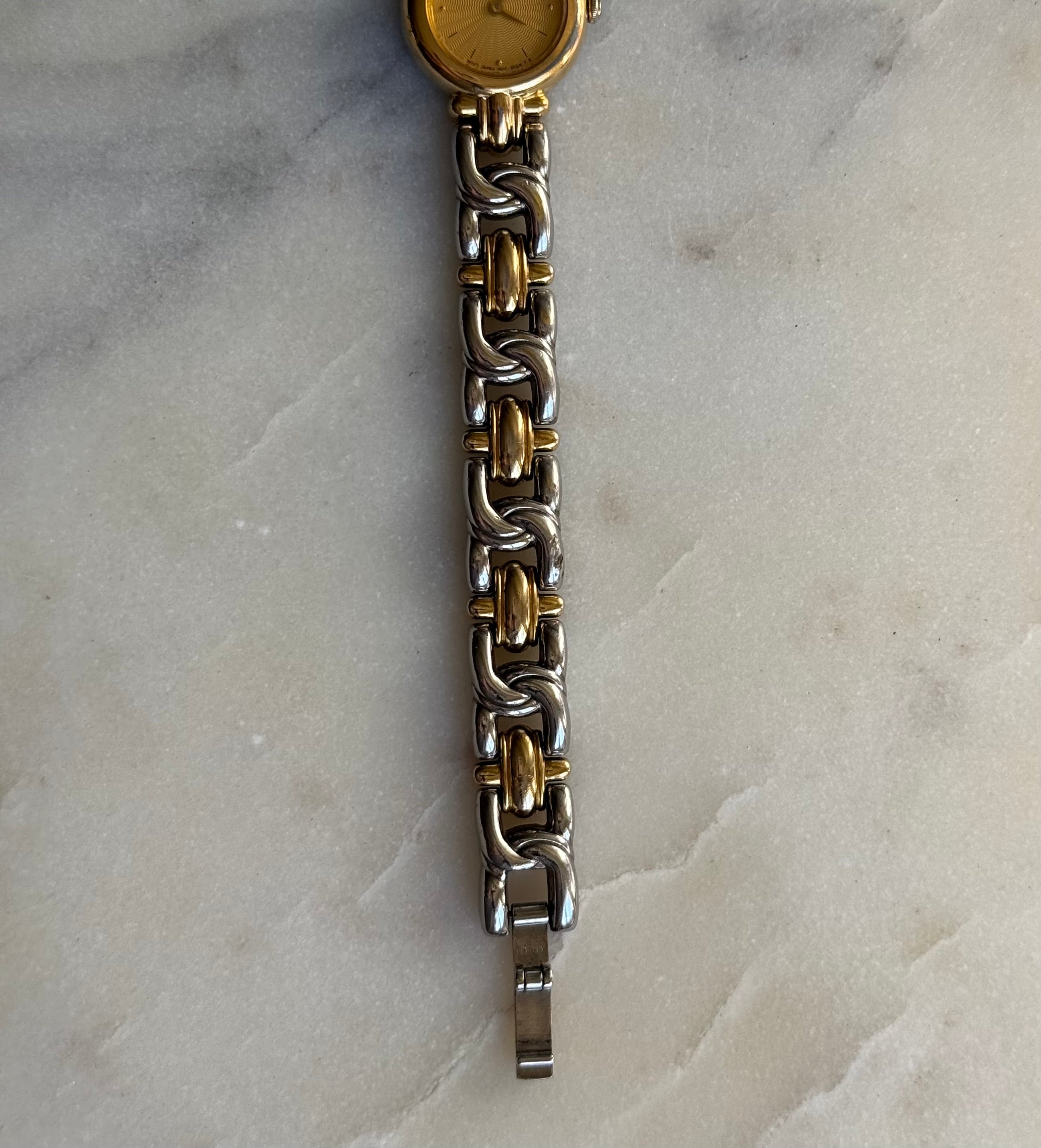 Seiko Quartz Vintage Two Tone Bracelet Watch (Good Condition)