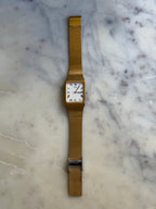 Seiko Quartz Rare 89’ Roman Numeral Tank Watch (Near Mint)