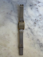 Seiko Quartz Rare 89’ Roman Numeral Tank Watch (Near Mint)